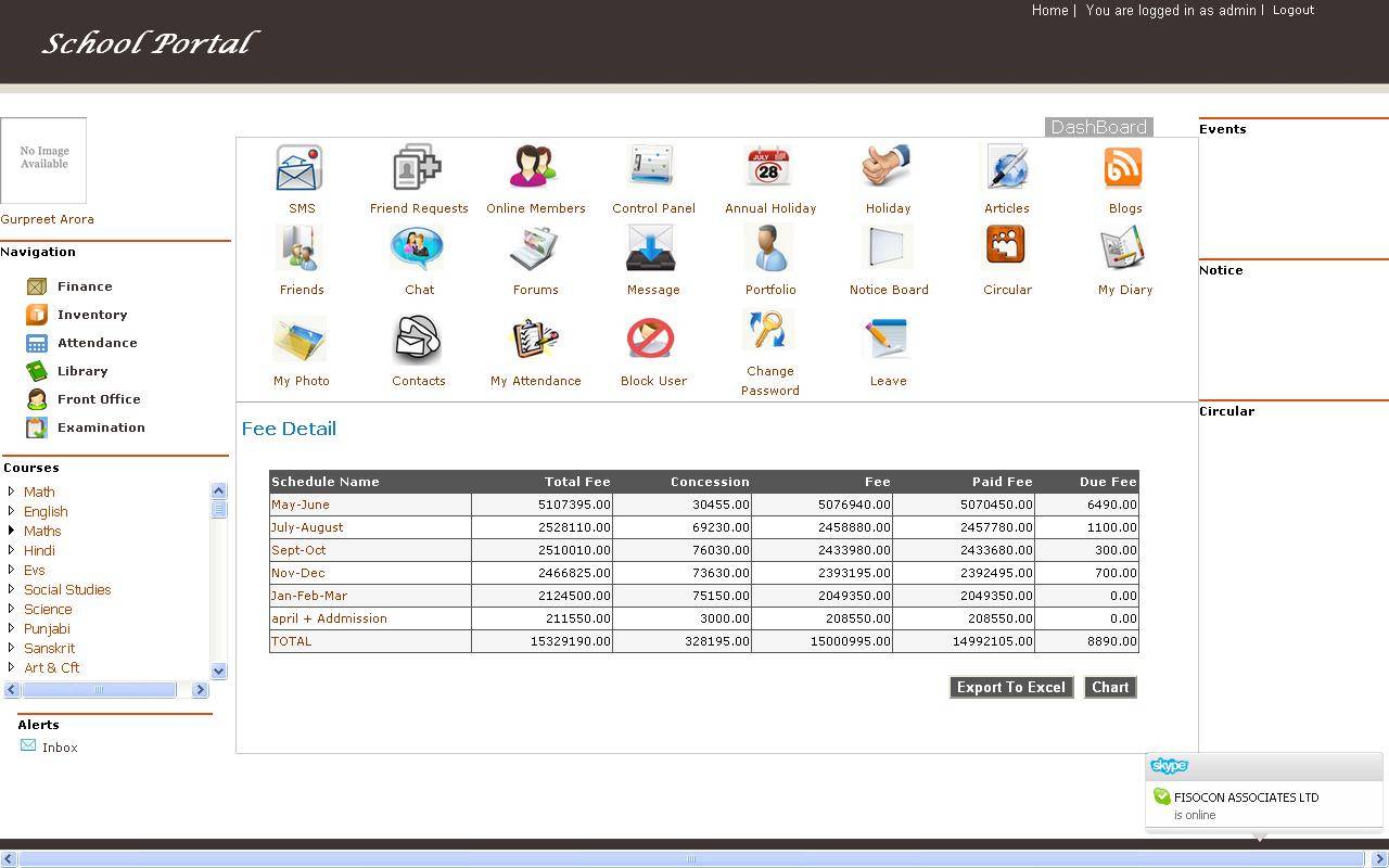 Web Portal
